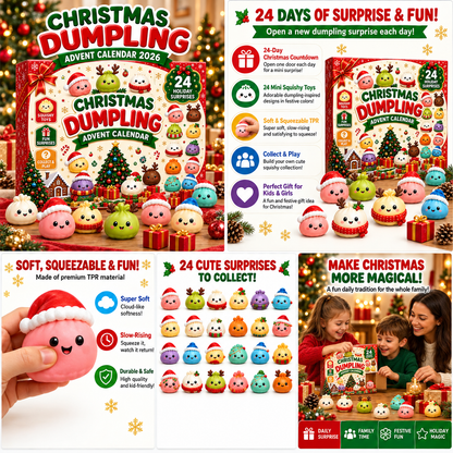 24-Day Christmas Dumpling Calendar
